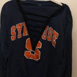 Long sleeve Syracuse tailgate shirt